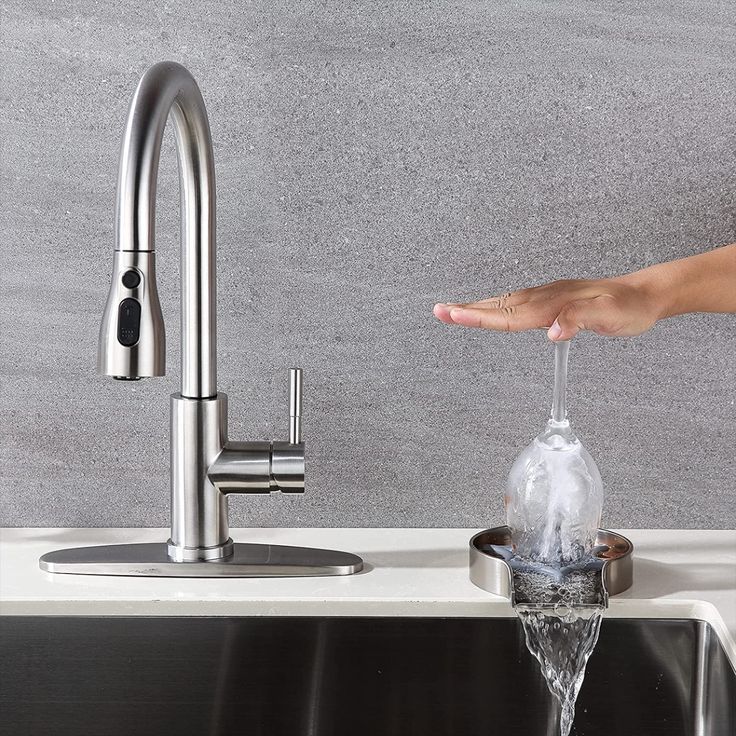 Glass Rinser for Kitchen Sink